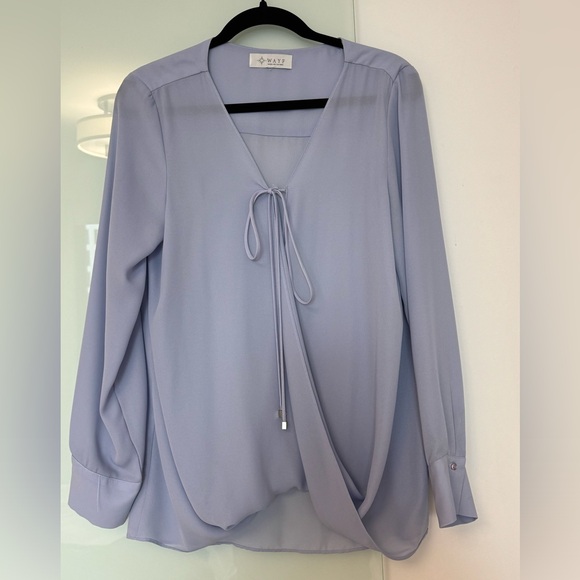 WYAF light blue blouse - Picture 1 of 2